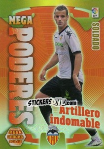Sticker Soldado - Liga BBVA 2011-2012. Megacracks - Panini