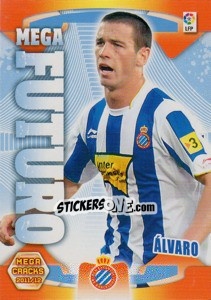 Cromo Alvaro - Liga BBVA 2011-2012. Megacracks - Panini