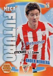Sticker Ander Herrera - Liga BBVA 2011-2012. Megacracks n. 407 - Panini