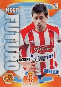 Sticker Canella - Liga BBVA 2011-2012. Megacracks n. 411 - Panini