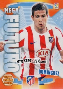 Figurina Dominguez - Liga BBVA 2011-2012. Megacracks - Panini