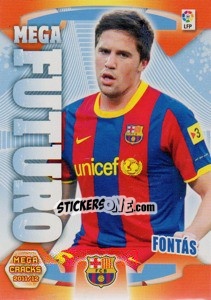 Cromo Fontas - Liga BBVA 2011-2012. Megacracks - Panini