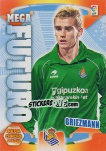 Sticker Griezmann - Liga BBVA 2011-2012. Megacracks n. 415 - Panini