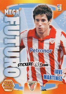 Cromo Javi Martinez - Liga BBVA 2011-2012. Megacracks n. 417 - Panini