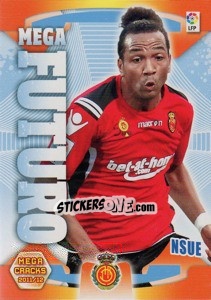 Figurina Nsue - Liga BBVA 2011-2012. Megacracks - Panini