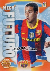 Sticker Thiago Alcántara - Liga BBVA 2011-2012. Megacracks n. 423 - Panini