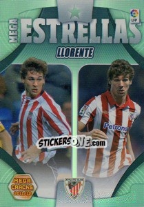 Sticker Llorente - Liga BBVA 2011-2012. Megacracks n. 428 - Panini