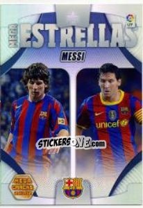 Sticker Messi - Liga BBVA 2011-2012. Megacracks n. 429 - Panini