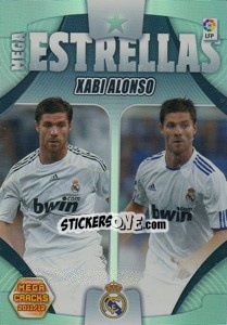Sticker Xabi Alonso - Liga BBVA 2011-2012. Megacracks n. 431 - Panini