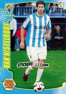 Sticker Van Nistelrooy - Liga BBVA 2011-2012. Megacracks n. 434 - Panini