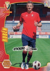 Sticker Ruben - Liga BBVA 2011-2012. Megacracks n. 437 - Panini