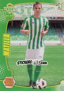 Sticker Matilla - Liga BBVA 2011-2012. Megacracks n. 438 - Panini