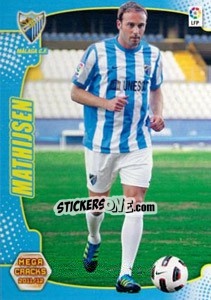 Sticker Mathijsen - Liga BBVA 2011-2012. Megacracks n. 439 - Panini