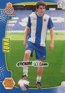 Sticker Luna - Liga BBVA 2011-2012. Megacracks n. 443 - Panini