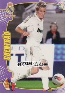 Sticker Coentrao - Liga BBVA 2011-2012. Megacracks n. 445 - Panini