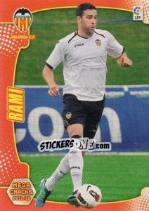 Sticker Adil Rami - Liga BBVA 2011-2012. Megacracks n. 448 - Panini