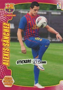 Sticker Alexis Sanchez - Liga BBVA 2011-2012. Megacracks n. 455 - Panini