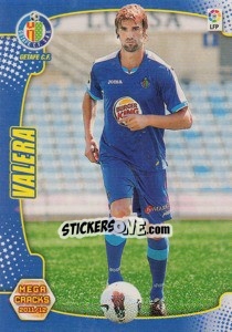 Sticker Valera - Liga BBVA 2011-2012. Megacracks - Panini