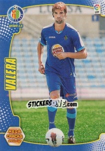 Figurina Valera - Liga BBVA 2011-2012. Megacracks - Panini