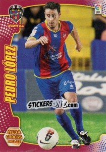 Sticker Pedro Lopez - Liga BBVA 2011-2012. Megacracks - Panini