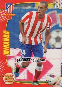 Sticker Miranda - Liga BBVA 2011-2012. Megacracks n. 460 - Panini