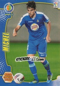 Sticker Michel - Liga BBVA 2011-2012. Megacracks n. 461 - Panini