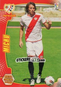 Sticker Michu - Liga BBVA 2011-2012. Megacracks - Panini