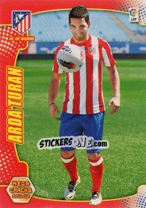 Sticker Arda Turan - Liga BBVA 2011-2012. Megacracks - Panini