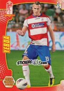 Sticker Yebda - Liga BBVA 2011-2012. Megacracks - Panini