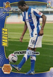 Sticker Mariga - Liga BBVA 2011-2012. Megacracks - Panini
