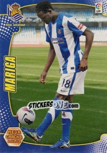 Sticker Mariga - Liga BBVA 2011-2012. Megacracks n. 483 - Panini