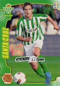 Sticker Roque Santa Cruz - Liga BBVA 2011-2012. Megacracks n. 486 - Panini