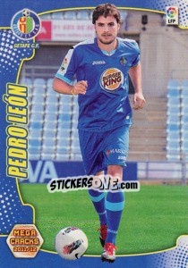 Sticker Pedro Leon - Liga BBVA 2011-2012. Megacracks n. 489 - Panini