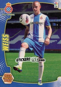 Figurina Weiss - Liga BBVA 2011-2012. Megacracks - Panini