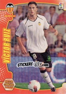 Sticker Victor Ruiz - Liga BBVA 2011-2012. Megacracks n. 491 - Panini