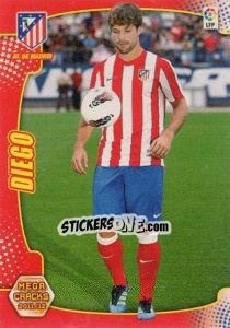 Sticker Diego - Liga BBVA 2011-2012. Megacracks n. 492 - Panini