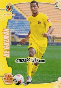 Sticker De Guzman - Liga BBVA 2011-2012. Megacracks n. 495 - Panini