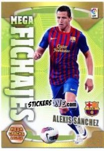 Sticker Alexis Sanchez - Liga BBVA 2011-2012. Megacracks - Panini