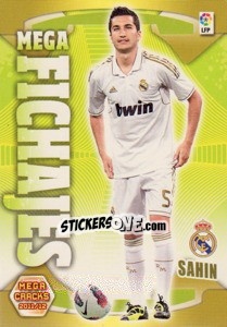 Figurina Sahin - Liga BBVA 2011-2012. Megacracks - Panini