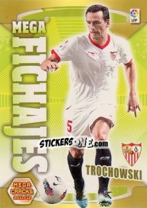Sticker Trochowski - Liga BBVA 2011-2012. Megacracks - Panini