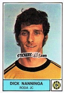 Sticker Dick Nanninga - Voetbal 1977-1978
 - Panini