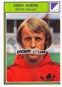 Sticker Eddy Koens - Voetbal 1977-1978
 - Panini