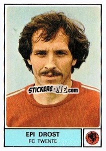 Sticker Epi Drost - Voetbal 1977-1978
 n. 240 - Panini