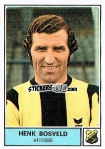 Sticker Henk Bosveld - Voetbal 1977-1978
 n. 282 - Panini
