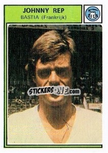 Sticker Johnny Rep - Voetbal 1977-1978
 n. 334 - Panini