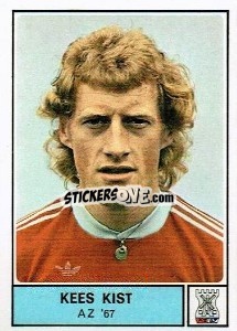 Sticker Kees Kist - Voetbal 1977-1978
 - Panini