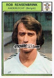 Sticker Rob Rensenbrink - Voetbal 1977-1978
 n. 333 - Panini