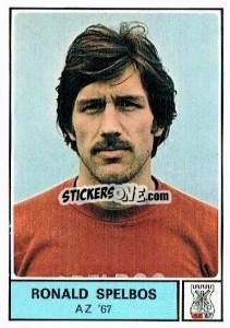 Cromo Ronald Spelbos - Voetbal 1977-1978
 n. 42 - Panini