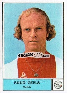 Sticker Ruud Geels - Voetbal 1977-1978
 - Panini