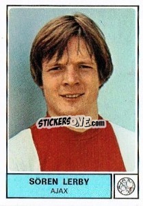 Sticker Soren Lerby - Voetbal 1977-1978
 n. 13 - Panini